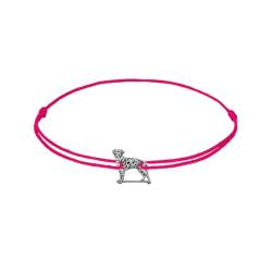ZILIA Jewelry Dalmatian Dog Bracelet Magenta S von ZILIA