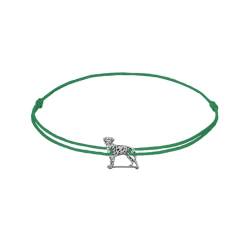 ZILIA Jewelry Dalmatian Dog Bracelet Min Green S von ZILIA