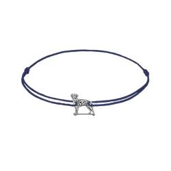 ZILIA Jewelry Dalmatian Dog Bracelet Navy Blue L von ZILIA