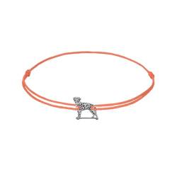 ZILIA Jewelry Dalmatian Dog Bracelet Salmon S von ZILIA