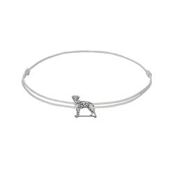 ZILIA Jewelry Dalmatian Dog Bracelet Silver L von ZILIA