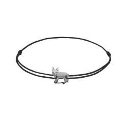 ZILIA Jewelry French Bulldog Bracelet Black S von ZILIA