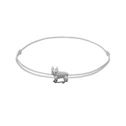 ZILIA Jewelry French Bulldog Bracelet Silver L von ZILIA