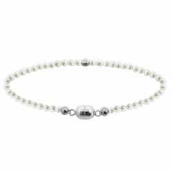 ZILIA Jewelry Pearl Magnetic Silver Bracelet Karkötő S von ZILIA