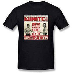 Graphic Bloodsport Movie Poster Tee T-Shirts Hemden Jean Claude Van Damme T T-Shirts Hemden for Men 100% Cot(Large) von ZILV