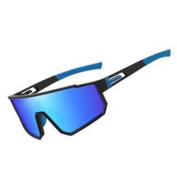 ZISTRFLO Polarisierte Viper Sport-Sonnenbrille für Männer Jugend Frauen, UV400 Anti-UV Schutz Sportbrille für Outdoor-Sport, F07 von ZISTRFLO