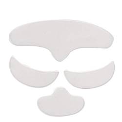 Anti-Aging-Silikon-Pad, 4 Stück, Anti-Falten-Silikon-Pad, entfernt und beugt Gesichtsfalten, hebt die Haut vor der Reinigung vor der Augen von ZJchao