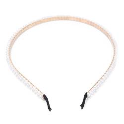 Kunstperlen-Stirnband für Damen, Modisches Haar-Accessoire für Hochzeitsfeier, 6 Farben Erhältlich (F-Typ) von ZJchao