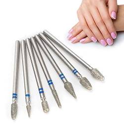 Schleifkopf Nail Art Maniküre Bohrer Zubehör, Glättungsbohrer für Maniküre Nagel Schleifen und Trimmen Nail File Art Tools(#4) von ZJchao