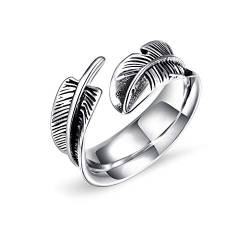 Verstellbarer Herren-Ring, federförmiger Stahl-Öffnungsring [8#], federförmiger Ring für Herren, Reparaturwerkzeuge und Kits, Zubehör von ZJchao