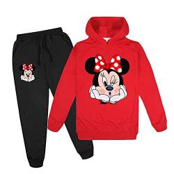 ZKDT Cartoon Hoodie Jungen Mädchen Mode Jogginganzug Pullover 3-14 Jahre alt (Stil 4,110) von ZKDT