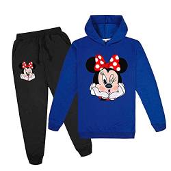 ZKDT Cartoon Hoodie Jungen Mädchen Mode Jogginganzug Pullover 3-14 Jahre alt (Stil 5,110) von ZKDT