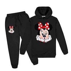 ZKDT Cartoon Hoodie Jungen Mädchen Mode Jogginganzug Pullover 3-14 Jahre alt (Stil 7,140) von ZKDT