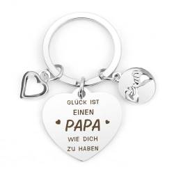 Vatertagsgeschenke für Papa Geschenk Papa Schlüsselanhänger Papa,Vatertag Geschenk für Papa Geschenk Geburtstag,Geburtstagsgeschenk für Bester Papa Geschenke für Papa Vatertag Geschenke Zum Vatertag von ZKIUOA