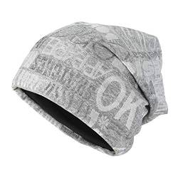 ZLYC Klassische Slouch Beanie Mütze Sommer Strickmützen für Herren Damen,Brief gedruckt,Gr. Einheitsgröße von ZLYC