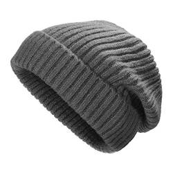 ZLYC Winter Beanie Mütze Long Slouchy Strickmütze Hüte für Damen Herren von ZLYC