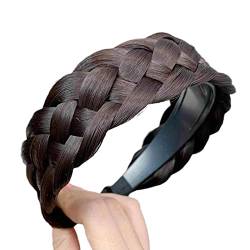 Böhmische Perücke Zopf Stirnband Mode Mädchen Twisted Braid Hoop Fischgrätenstil Zubehör Künstliche Gezahnte Geflochten B3j0 von ZOHIKO