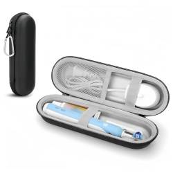 ZOKJSW Reiseetui Zahnbürste Elektrische für Pro Electric Toothbrush mit Zubehör Aufbewahrung Tragbare Hartschalen Reise etui von ZOKJSW