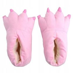 ZOLTA Plüsch Hausschuhe für Damen - Pantoffelnmit Tiere - Flauschige kuschel Slippers - Karneval - Lustige warme Puschen für Winter - Rosa - 35-40 von ZOLTA