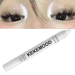 Eye Pencil Shadow - Makeup Eye Brightener Stick Creme - Glatter Glitzer-Schimmer-Lidschattenstift, Creme-Lidschattenstift, Make-up-Stift für Mädchen, Frauen, Muttertagsgeschenke Zonewd von ZONEWD