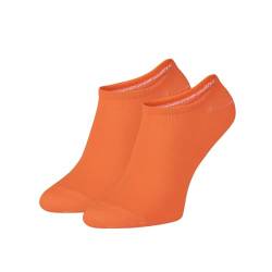 ZOOKSY - Basic Füßlinge Socken (1 Paar) I Sneakersocken für Damen & Herren I Sport Sneaker Socks I Sportsocken aus Baumwolle | Farbe: Orange Juice von ZOOKSY