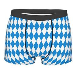 ZORIN Herren-Boxershorts, eng anliegend, Hipster-Boxershorts, Oktoberfest, kariert, weich, Schwarz , L von ZORIN