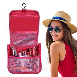 Reise-Kosmetiktasche | Reise-Kulturbeutel | Tragbarer Make-up-Koffer Organizer mit großer Kapazität für Hautpflege, Toilettenartikel, Frauen, Mädchen Zorq von ZORQ