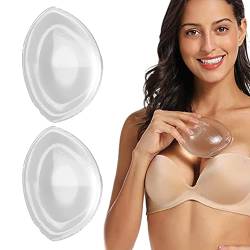 Silikon-BH-Pads – transparenter Push-Up-Pad-Verstärker, ergonomisches Brustvergrößerungswerkzeug für Badeanzüge, Sport-BH, Bikini und Badebekleidung Zorq von ZORQ