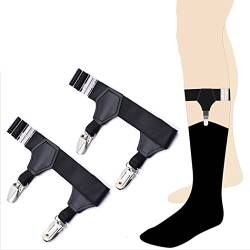 ZOYLINK Herren Socken Suspender Einstellbare Elastische Strumpfband Suspender Boy Socke Strumpfband von ZOYLINK