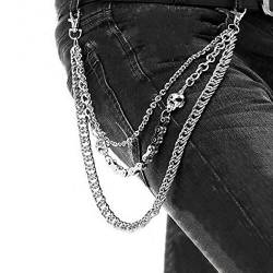 ZOYLINK Hose Kette Jean Brieftasche Kette Mode Hip Hop Gothic Punk Hose Kette für Männer von ZOYLINK