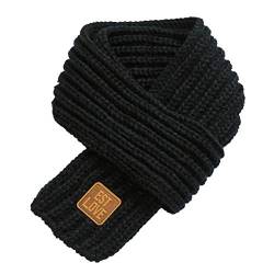 ZOYLINK Kinder Gestrickter Schal Normallack Einfacher Warmer Winter Schal für Jungen Mädchen von ZOYLINK