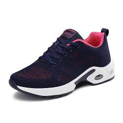 ZPAWDH Damen Laufschuhe Atmungsaktiv Leichtes Straßenlaufschuhe Outdoors Sportschuhe Gym Sneakers Purpur Rosa 36EU von ZPAWDH