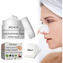 Blackhead Remover Nose Strips Cleaning Blackhead Strips Pore Blackhead Removal Peeling from Nose Strips Natural Cleaning Face for All Skin Types Deep Cleansing Pore Blackheads von ZQTWJ