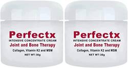 Perfectx Joint & Bone Therapy Cream,Perfect X Joint and Bone Therapy,Pain Relief Cream,Intensive Concentrate for Joint and Muscle Recovery,Provides Relief for Back,Neck,Hands,Feet (2PC) von ZQTWJ