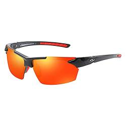 ZQTWJ Sonnenbrille, polarisierte Fahrbrille, Outdoor Sportbrille, Winddichte Fahrrad Sonnenbrille, Farbwechselnde sonnenbrille, UV400 Schutz Metall Rahmen Für Frauen Männer (D) von ZQTWJ