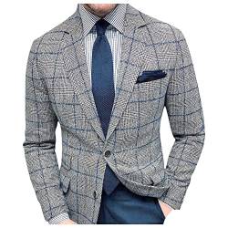 Jacke Herren Anzug Herren Business Sakko Herren Anzugsjacke Mantel Herren Blazer Anzugjacke Herren Blazer Jackett Slim Fit Anzug Jacke Für Männer Anzugjacke Für Hochzeit Party Abschluss Business von ZRYAZQ