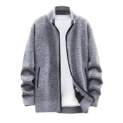 Pullover Herren Strickjacke Herren Fleecejacke Herren Zipper Winterjacke Herren Warm Sweatjacke Herren Softshelljacke Herren Mantel Herren Outdoor Beheizbare Jacke Herbstjacke Herren Winterjacke von ZRYAZQ