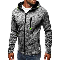 Sweatjacke Herren Zipper Hoodie Herren Jacke Herren Freizeit Sweatshirt Herren übergangsjacke Herren Winterjacke Herbstjacke Herren Softshelljacke Herren Cardigan Herren Jogginganzug Herren von ZRYAZQ