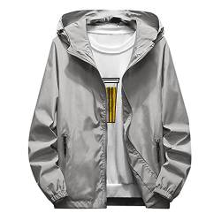 ZRYAZQ Windbreaker Herren Softshelljacke Jungen Steppjacke Herren Arbeitsjacke Herren College Jacke Herren Kapuzenpullover Herren Softshelljacke Herren Jacke Herbstjacke Herren Daunenjacke Herren von ZRYAZQ