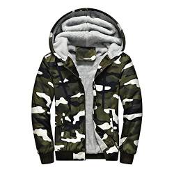 ZRYAZQ Winterjacke Herren Hoodie Herren Jacke Herren Fleecejacke Herren Weihnachten Weihnachtsgeschenke Jogginganzug Herren Sweatshirt Herren Trainingsanzug Herren Hoodie übergangsjacke Herren von ZRYAZQ