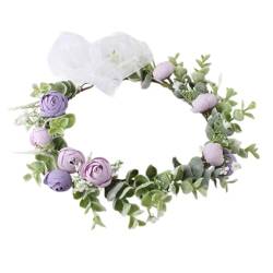 Blumen Stirnbänder Für Damen Braut Blumen Für Hochzeit Party Blumengirlanden Haarkranz Blumen Stirnbänder Blumen Stirnbänder Für Frauen von ZSYTF