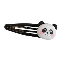 Niedliche Nadeln, Kopfschmuck, Mini-Haarnadel, Cartoon-Panda, für Mädchen, Mini-Panda-Haarnadel, niedliche flache Clips, lustige Haarnadel von ZSYTF