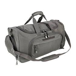 ZSearARMY Sporttasche für Herren, Sporttasche mit Schuhfach, Grau-Modell B, Military Duffel Bag Gym Bag Sports Duffel Bag von ZSearARMY