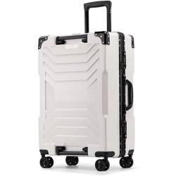 ZUMAHA Gepäck, Leichter Koffer mit Aluminiumrahmen, Transformer-Trolley, Radcode-Koffer, Premium-Reisekoffer von ZUMAHA