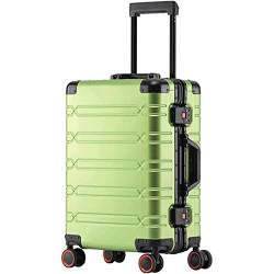ZUMAHA Neue Leichtes Luxus-Kabinengepäck mit Rädern, Abriebfest, Vollaluminium-Magnesiumlegierung, Trolley-Koffer, Business-Gepäck Handgepäck von ZUMAHA