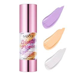 Feuchtigkeitsspendender Make-up-Primer - Sanfte Grundierungsgrundierungen Universal für Frauen | Make-up-Zubehör für Dating, Zuhause, Reisen, Geschäftsreisen, Treffen, Arbeiten von ZUREGO