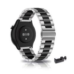 Metall Armband Für Amazfit GTR Mini Armband Metall Frauen Männer, Metallarmband Edelstahl für Männer Kompatibel mit Amazfit GTR Mini (J) von ZUREGO