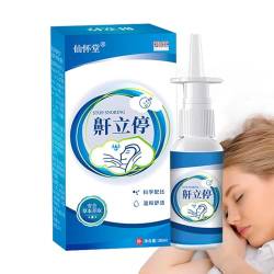 Schnarchlösungsspray,1,01 Unzen Anti-Schnarch-Nasenspray | Stop Snore Spray Dry Nose Mild Herbal Liquid Nachdenkliches Geschenk für Erwachsene von ZUREGO