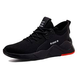 ZVC Sicherheitsschuhe Herren Arbeitsschuhe Herren Damen rutschfeste Stahlkappenschuhe Sportliche Arbeitsturnschuhe von ZVC