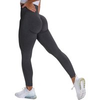 ZWY Highwaist Leggings Stretch-Fitnesshose mit hoher Taille, Lauf-Yogahose (Po-Lifting-Fitnesshose, Stretch-Sportstrumpfhose) Hochelastische, enge Outdoor-Laufhose für Damen von ZWY